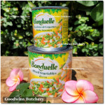 Vegetable Bonduelle France tin MIXED VEGETABLE 400g